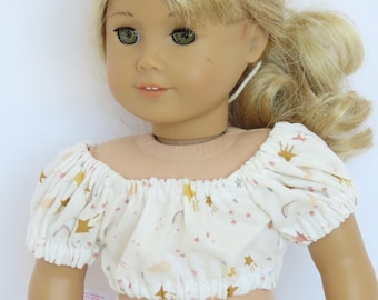 Peasant Top 18 Inch Doll Clothes