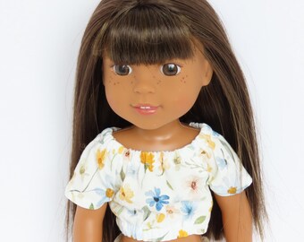 Peasant Top Wellie Wishers Doll Clothes