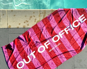 OUT OF OFFICE - strandhanddoek