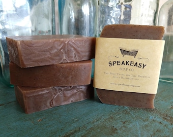 Chocolate Espresso Martini Soap, Speakeasy Soap, vegan, handmade, coffee soap, espresso