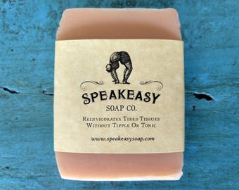 Tropical Island Speakeasy Soap, vegan, handmade soap, tropical soap, citrus soap