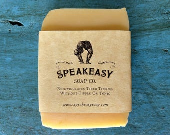 Lemon Verbena Soap, Speakeasy Soap, vegan, handmade soap, olive oil soap