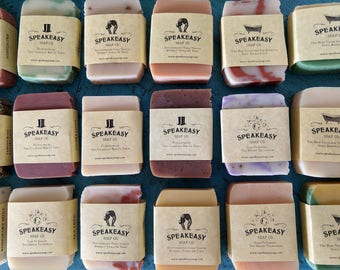 Soap of the Month - 3 months, Speakeasy Soap, Soap of the Month Club, vegan, handmade soap, gift