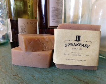 Scotch & Sandalwood Soap, Speakeasy Soap, vegan, handmade