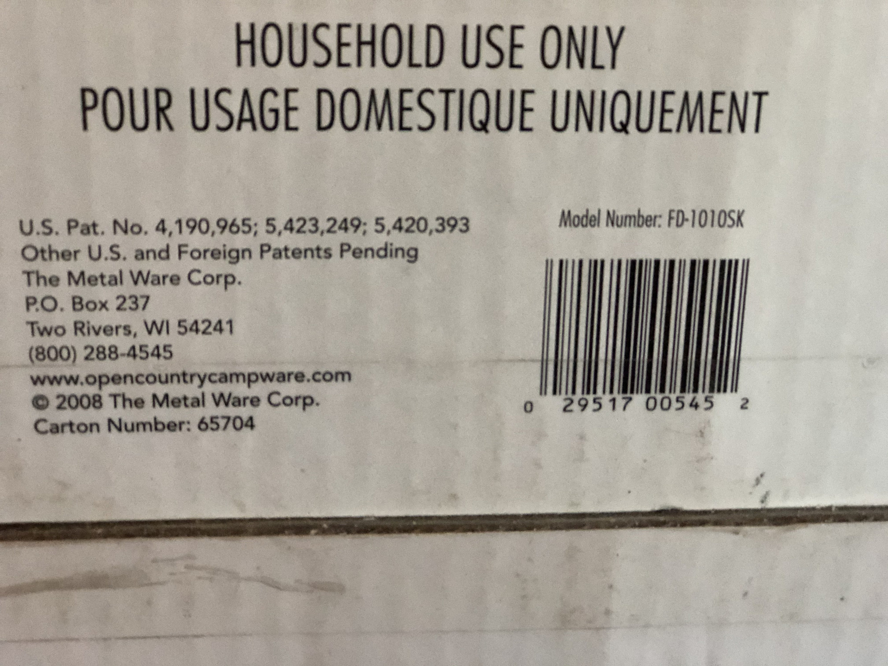 Brand New in Open Box Nesco Open Country Gardenmaster Food | Etsy