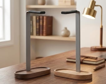 Handgefertigter AirPods-Halter aus Holz – Organizer für AirPods-Hüllen – Ohrhörerhalter – Schreibtisch-Organizer aus Holz – Schlüsselanhängerhalter – Geschenk für Sie und Ihn