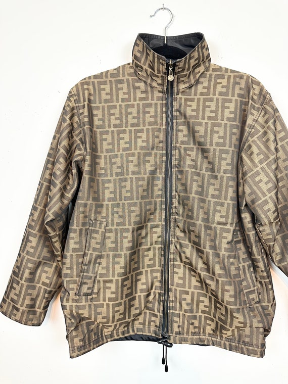 90s Fendi Zucca Reversible Jacket