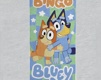 Bluey Hug Ya Beach Towel