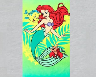 Disney Little Mermaid Beach Towel