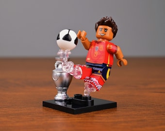 1-Lamine Yamal Minifigur - Yngste La Liga-målskytt någonsin, Födelsedagspresent till pojkar, Barnens dag