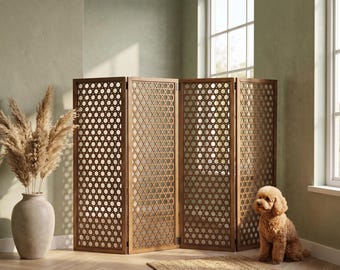 Dog Gate, Dog Stair Blocker, Pet Door, Pet Gate, Cat Gate, Dog Furniture, Safety Gate, Wooden Fence, Dog Fence, Wood Baby Gate, Wooden Gate