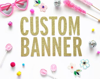 Custom Letter Banner/ Stagette Decor/ Personalized Banner/ Wedding Banner/ Custom Word Banner/ Birthday Banner/ Bridal Shower