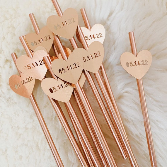 Custom Wedding Straws/ Straws With Flags/ Hen Party Straws/ Etsy