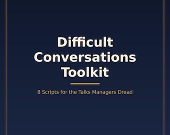 Kit di strumenti per le conversazioni difficili: 8 script per i colloqui che ogni manager teme