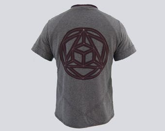 PROTOSTAR TEE  | mens rave outfit | mens tshirt | bamboo tshirt | mens festival oufit | festival clothing | sacred geometry | organic tshirt