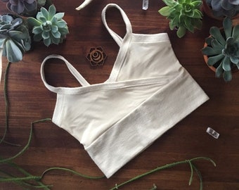 PHOEBE BRALETTE  | bamboo bralette | bamboo bra top | bamboo yoga top | womens crop top | festival crop top | rave crop top | sexy bralette