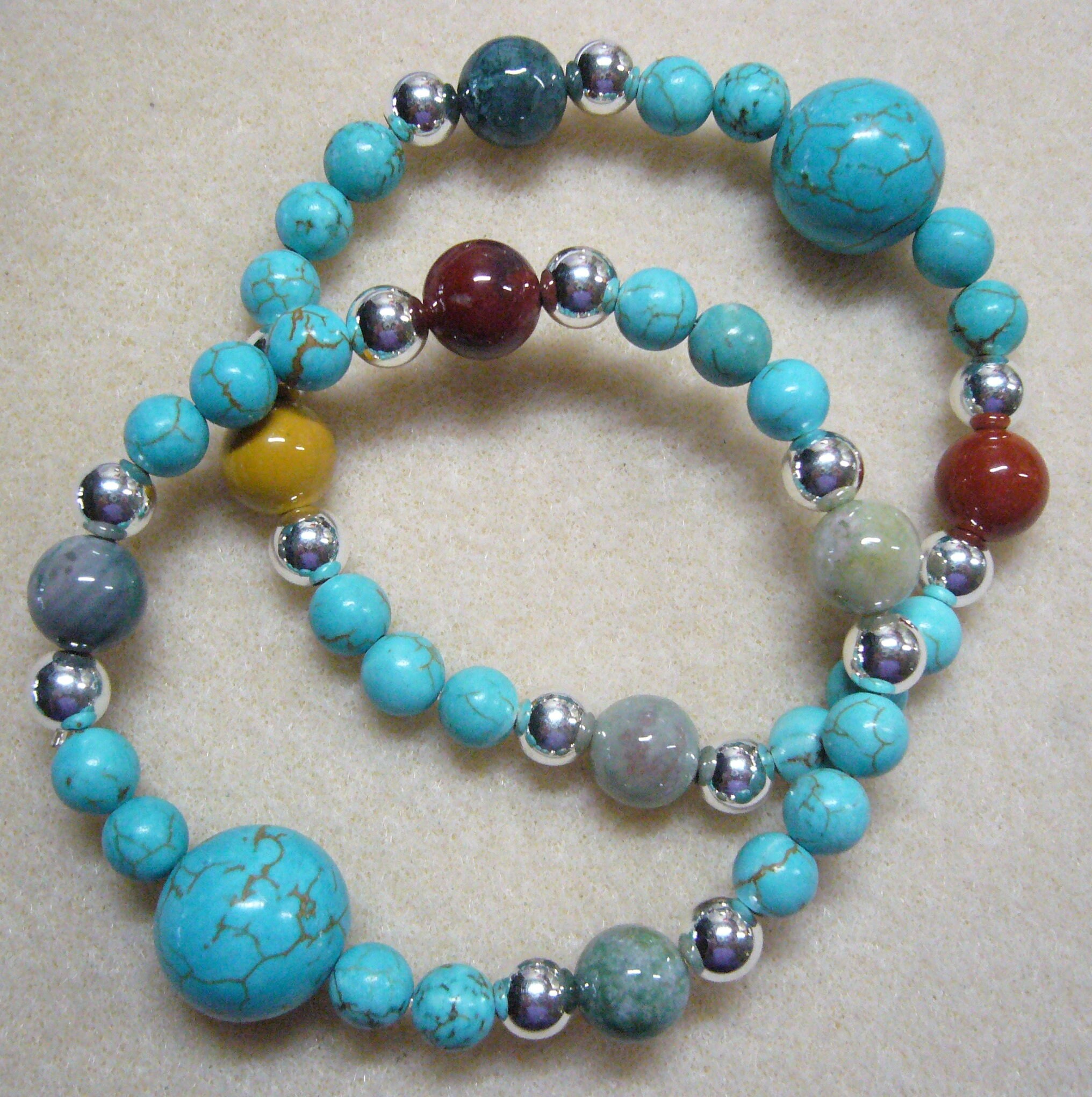 Queasy Beads® Stylish Nausea Relief Bracelets Natural Etsy