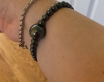 Braccialetti per il mal di mare con agopressione e perline Queasy Beads®, eleganti braccialetti per il mal di mare da viaggio e crociera, braccialetto per il mal di mare con agopressione e nausea