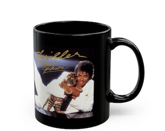 Michael Jackson Mug, Michel Jackson Thriller Alternate Album Coffee Mug Gift for Pop Music Lovers