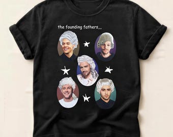 Vintage One Direction Founding TShirt, Vintage One Direction Band T-Shirt, One Funny Direction Graphic Shirt, 1D Gift For Men Women Shirt