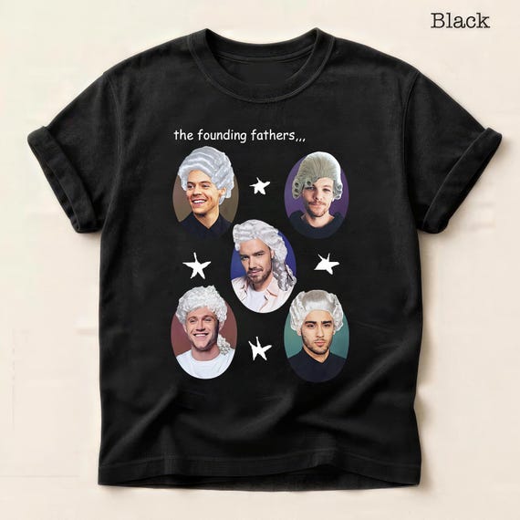 Vintage One Direction Founding TShirt, Vintage One Direction Band T-Shirt, One Funny Direction Graphic Shirt, 1D Gift For Men Women Shirt