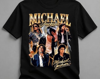 Michael Jackson Graphic Tee, Michael King Of Pop Youth Shirt, MJ Music Movie T-Shirt, Michael Jackson Shirt Y2k