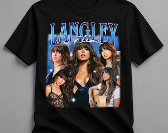 Ella Langley Tour T-Shirt, Vintage Graphic Music Shirt, Retro Ella Langley Unisex Tee, Concert Fan Outfit, Trendy Music Inspired Apparel