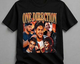 Vintage One Direction T-Shirt, One Funny Direction Graphic Tee, Retro Direction Music Album Sweatshirt, 1D Fan Gift