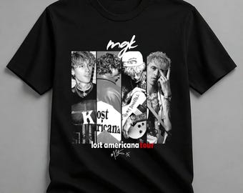Machine Gun Kelly Digital File, Lost Americana Tour 2026 Shirt, MGK 2026 Shirt, Colson Baker Shirt, MGK Rock Music Tee, Unisex Rock Band Tee