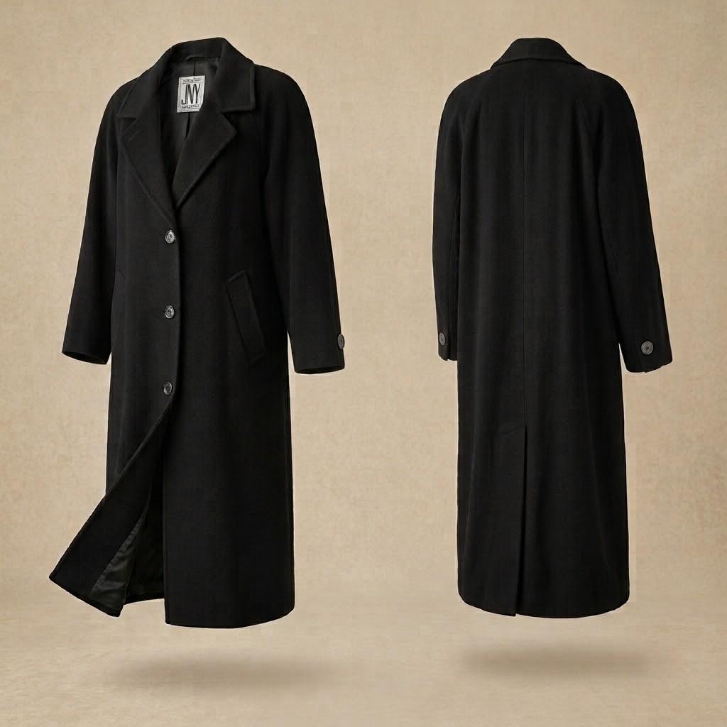ジャケット・アウター SULLEN 90s Archive Black Super Long Coat Vintage 90s Black Trench Coat - Etsy