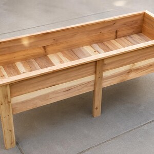 Handcrafted Cedar Raised Garden Bed | 15" Deep Interior | 4ft x 2ft | Local Pickup — San Tan Valley AZ