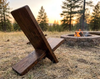 Viking Camping Chair Build Plans | 2-Board No Hardware Woodworking PDF (Digital Download)