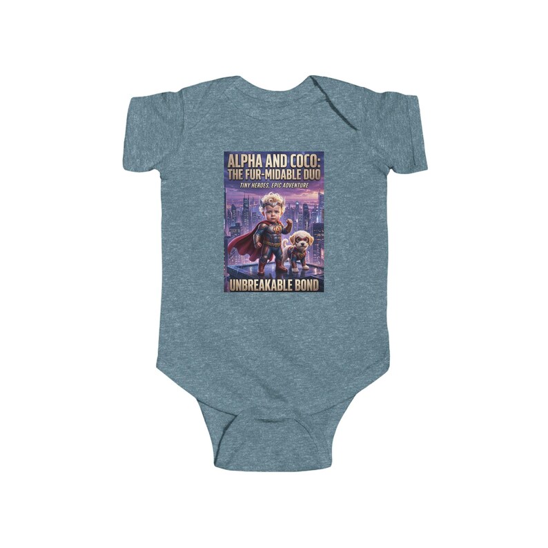 Custom Baby Bodysuit | Personalized Name Cotton Infant One Piece (Baby Shower Gift) image 9