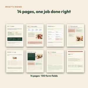 May include: A 14-page digital guide featuring text and images about dog dental health. The layout includes sections titled The dental problem, What dental disease actually is, The signs owners see, Brushing is the one that works, and a 15-day plan.