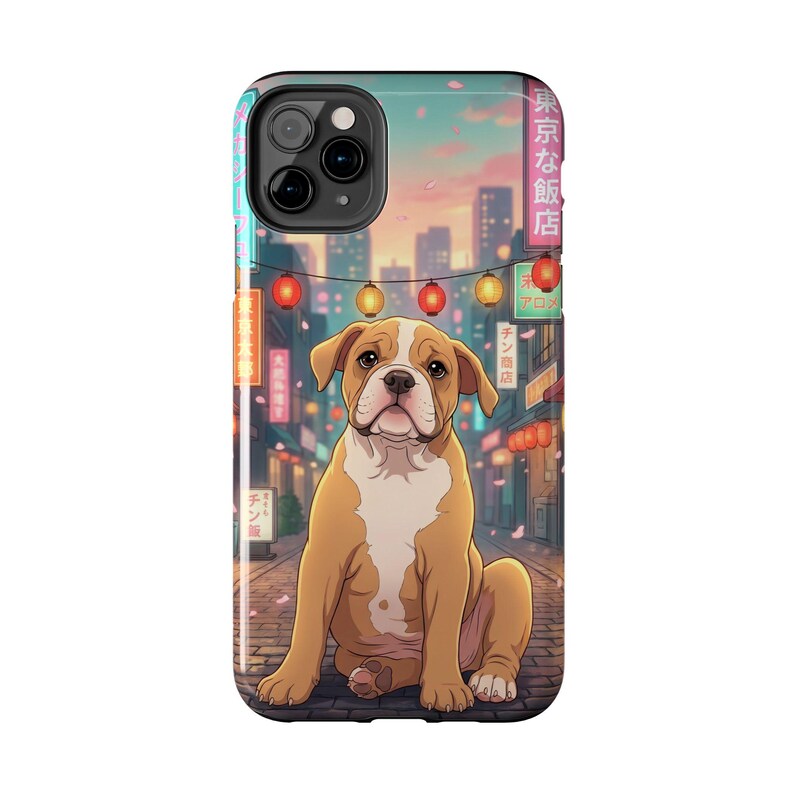 Funda personalizada para teléfono con diseño de mascota de anime, retrato personalizado de perro o gato, protección para iPhone y Samsung. imagen 14