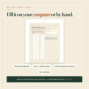 Green-cheek Conure Care Guide | New Owner Setup, Diet, Health (Fillable PDF) image 8