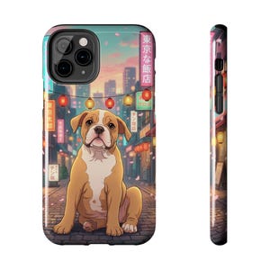 Funda personalizada para teléfono con diseño de mascota de anime, retrato personalizado de perro o gato, protección para iPhone y Samsung. imagen 7