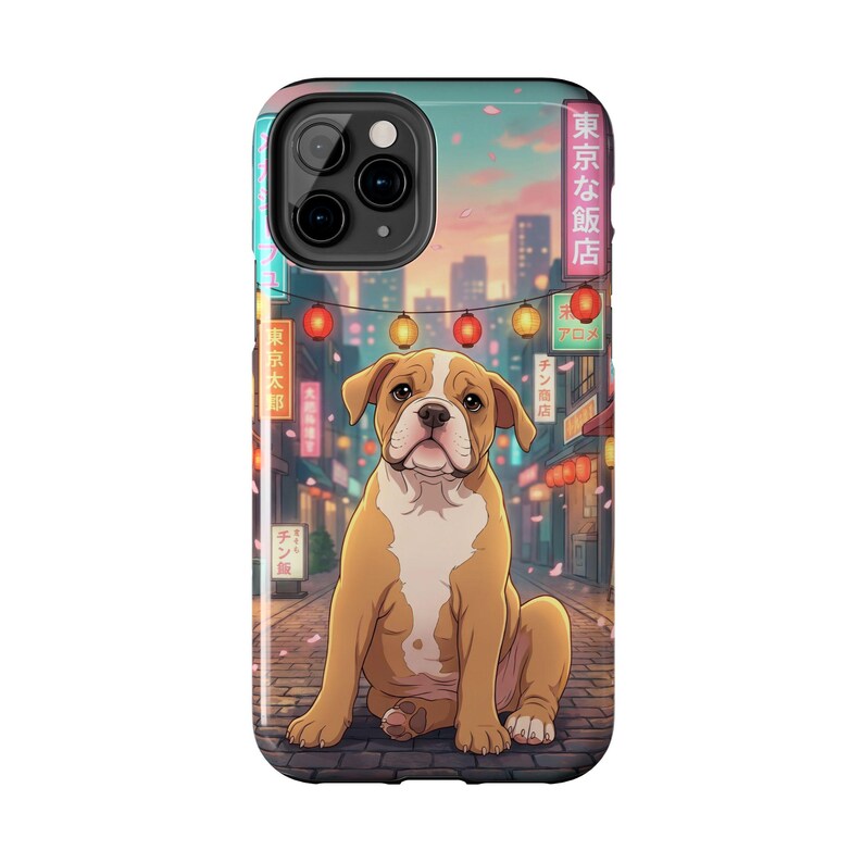 Funda personalizada para teléfono con diseño de mascota de anime, retrato personalizado de perro o gato, protección para iPhone y Samsung. imagen 8