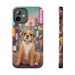 Funda personalizada para teléfono con diseño de mascota de anime, retrato personalizado de perro o gato, protección para iPhone y Samsung. imagen 19