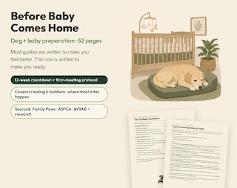 Gids voor het voorbereiden van hondenbaby's | 12 weken aftellen, protocol eerste vergadering (afdrukbare pdf)