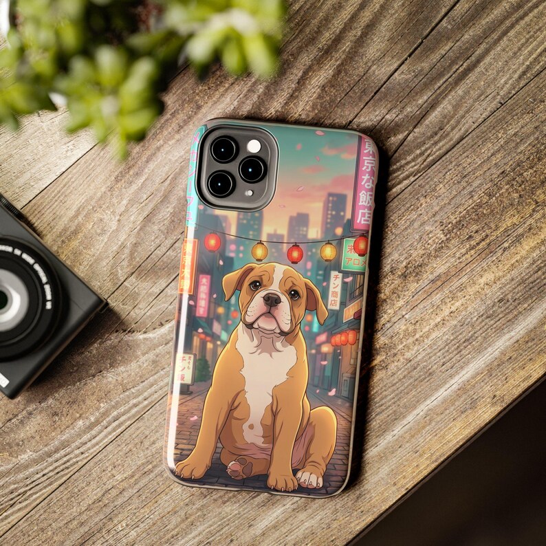 Funda personalizada para teléfono con diseño de mascota de anime, retrato personalizado de perro o gato, protección para iPhone y Samsung. imagen 18
