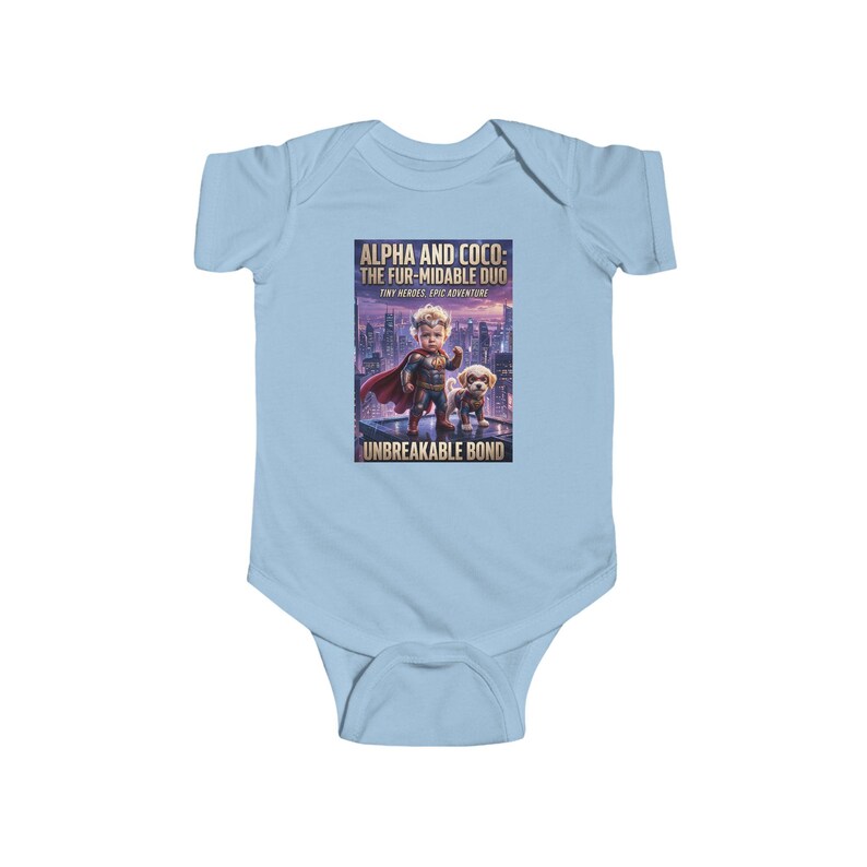 Custom Baby Bodysuit | Personalized Name Cotton Infant One Piece (Baby Shower Gift) image 7