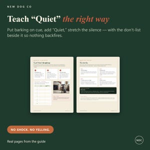 Dog Barking Decoder Guide | Bark Type Training Plan (PDF Download) image 5