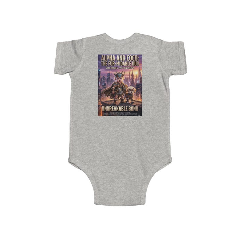Custom Baby Bodysuit | Personalized Name Cotton Infant One Piece (Baby Shower Gift) image 2