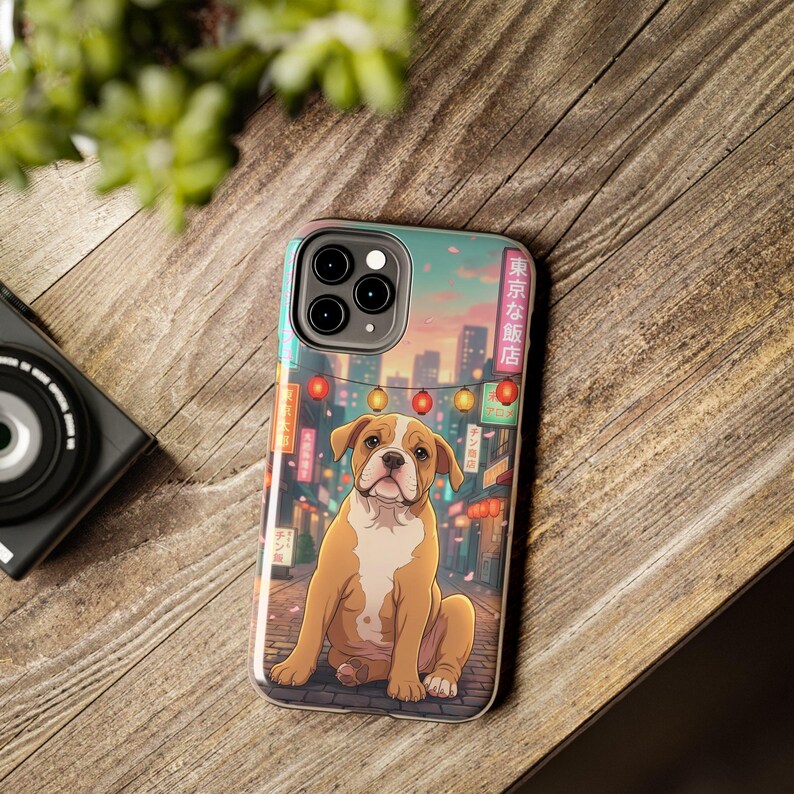 Funda personalizada para teléfono con diseño de mascota de anime, retrato personalizado de perro o gato, protección para iPhone y Samsung. imagen 12