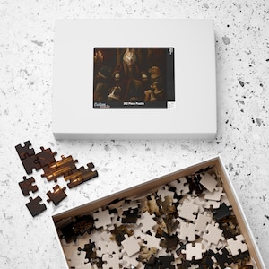 Custom Pet Renaissance Portrait Puzzle, Personalized Royal Dog Cat Jigsaw, Regal Pet Lover Gift image 8