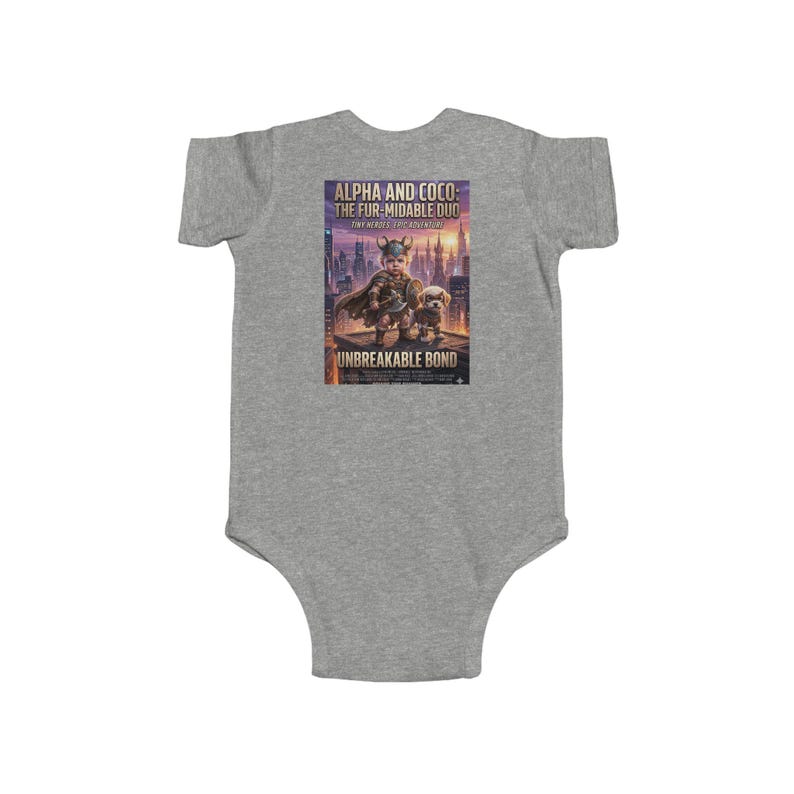 Custom Baby Bodysuit | Personalized Name Cotton Infant One Piece (Baby Shower Gift) image 4