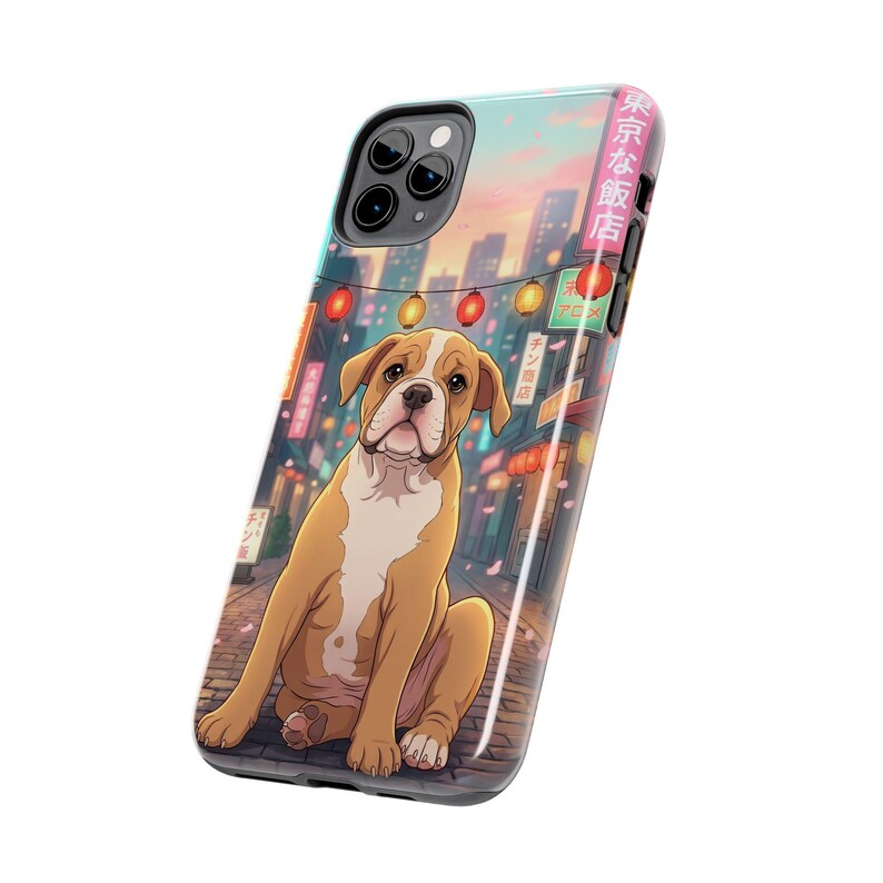 Funda personalizada para teléfono con diseño de mascota de anime, retrato personalizado de perro o gato, protección para iPhone y Samsung. imagen 15