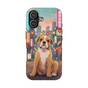 Custom Anime Pet Phone Case, Personalized Dog Cat Portrait, iPhone Samsung Protection