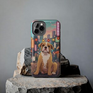 Funda personalizada para teléfono con diseño de mascota de anime, retrato personalizado de perro o gato, protección para iPhone y Samsung. imagen 11